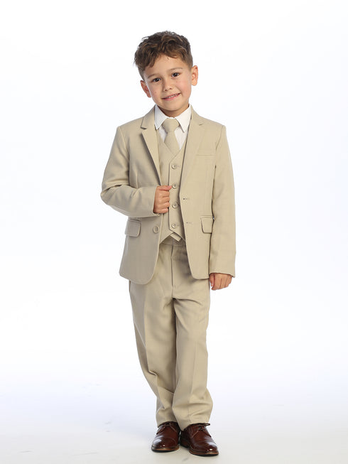 Tip Top Kids Little Boys Ink Blue Slim Fit Chaqueta Chaleco Pantalones Traje 2T-7